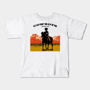 Cowboys Never Die Kids T-Shirt